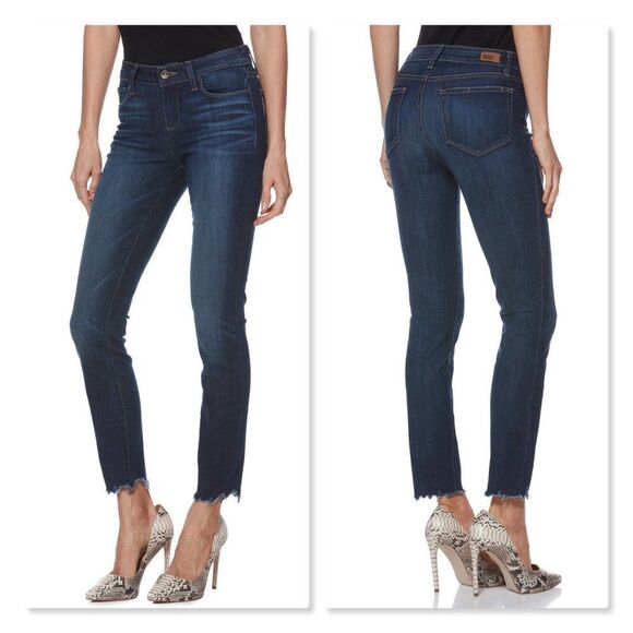 PAIGE Verdugo Transcend Vintage Ankle Skinny Jeans - Picture 1 of 8